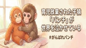 育児放棄された子猿「パンチ」が世界を泣かせている。 ぬいぐるみを抱きしめて生きる姿に、#がんばれパンチ