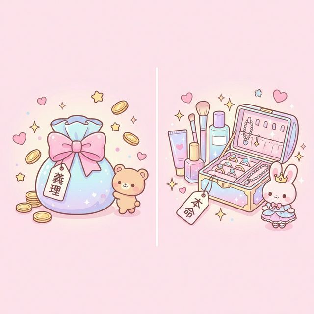 2026年ホワイトデーお返しの予算相場を比較するイラスト